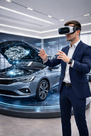3D Automotive Product Showcase